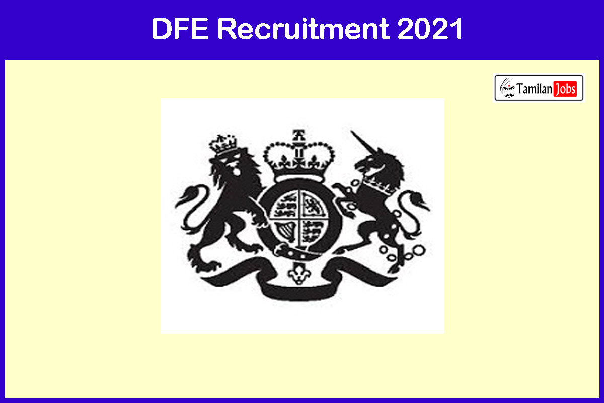 DFE Recruitment 2021