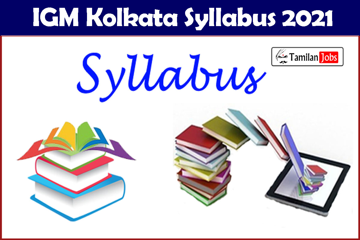 IGM Kolkata Syllabus 2021