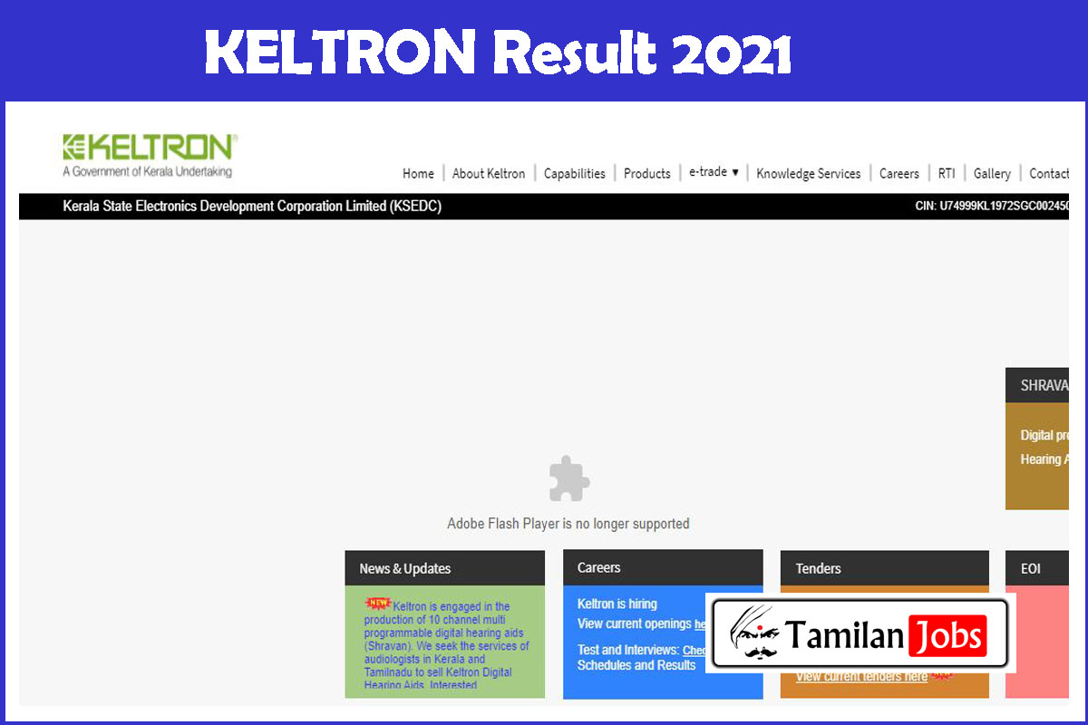 KELTRON Result 2021