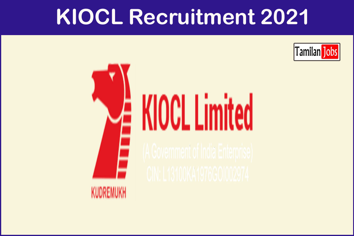 KIOCL Recruitment 2021