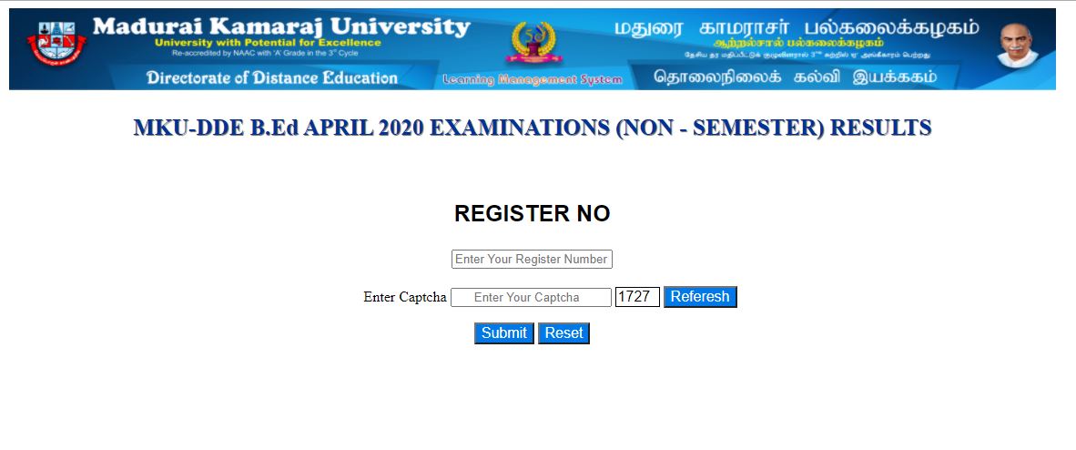 MKU Result 2021