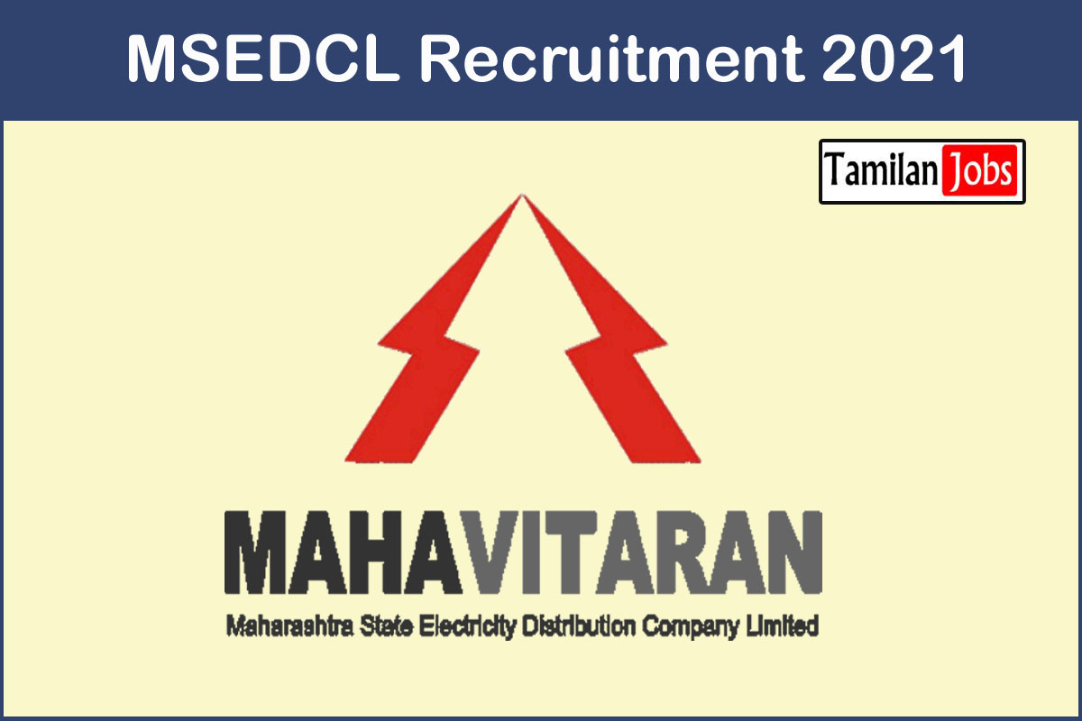 Msedcl Recruitment 2021