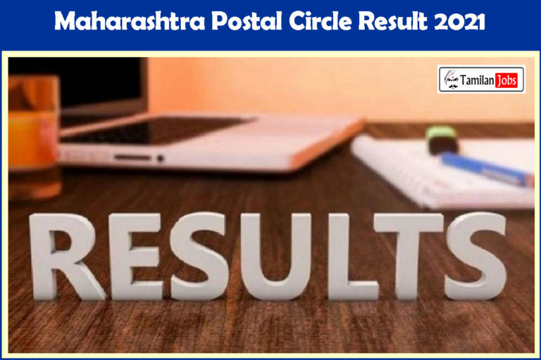 Maharashtra Postal Circle Result 2021