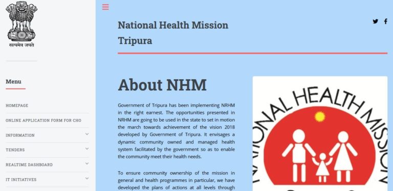 NHM Tripura CHO Admit Card 2021