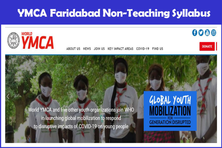 YMCA Faridabad Non-Teaching Syllabus