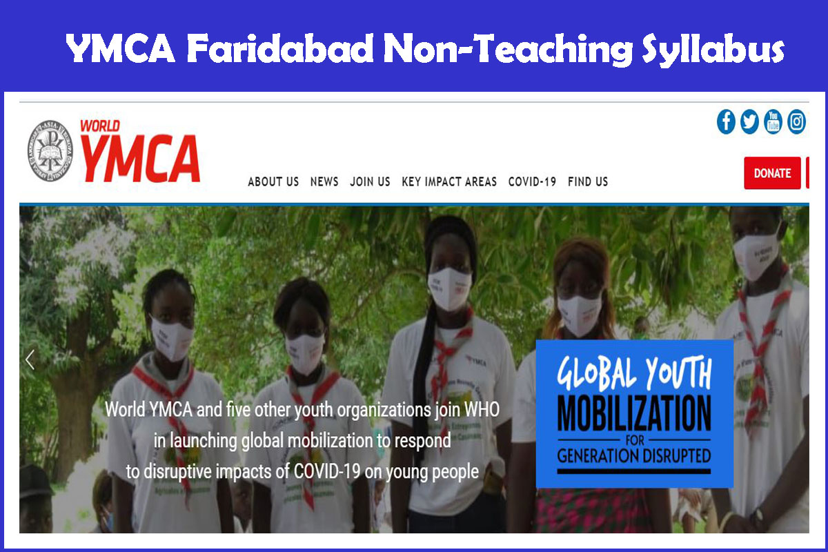 Ymca Faridabad Non-Teaching Syllabus