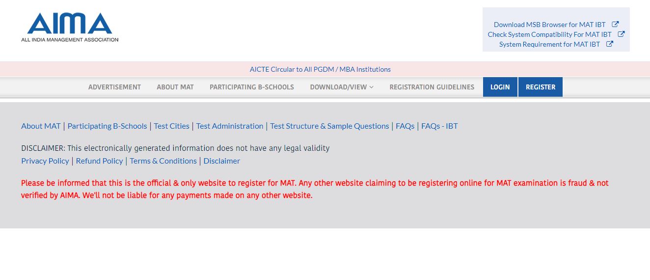 AIMA MAT Admit Card 2021