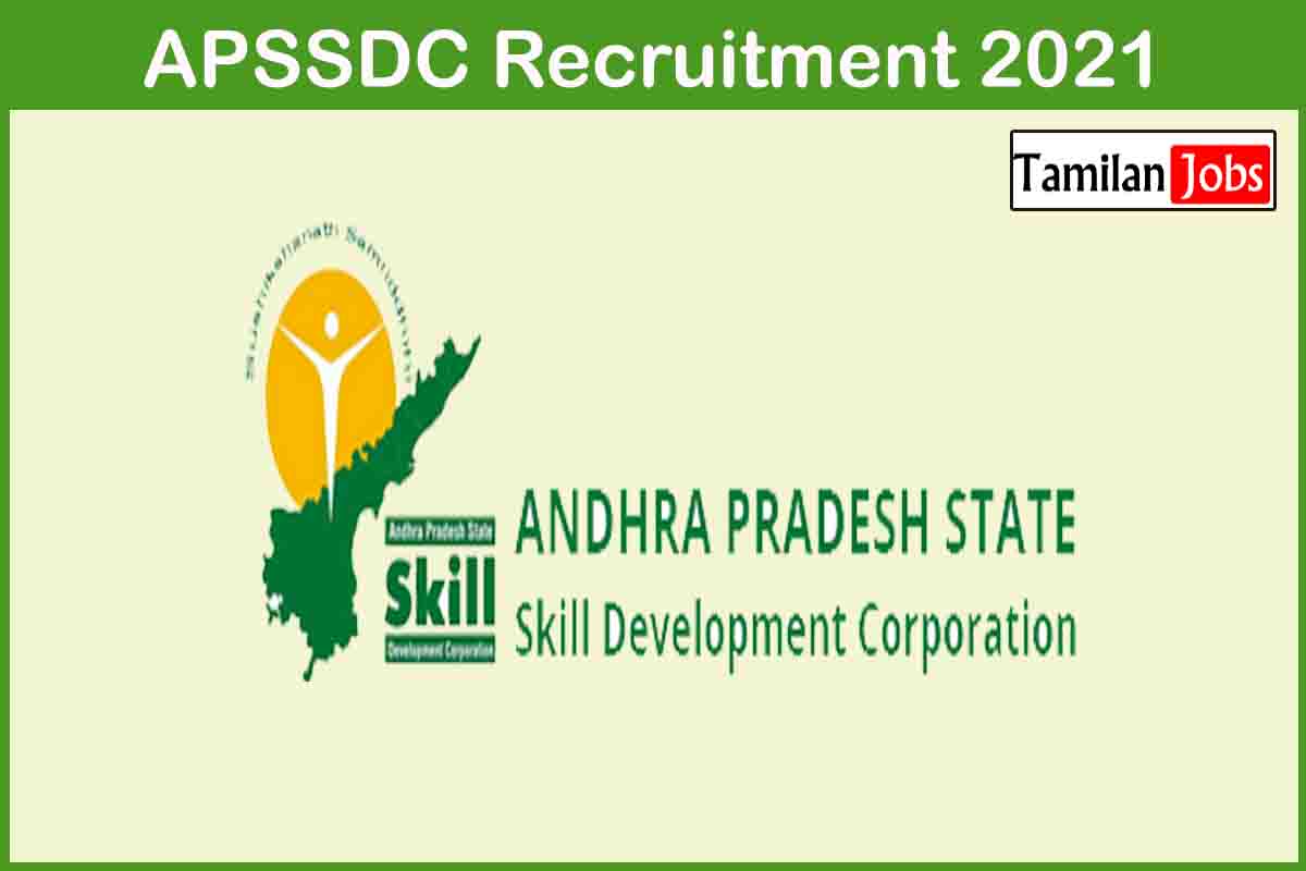 Apssdc Recruitment 2021