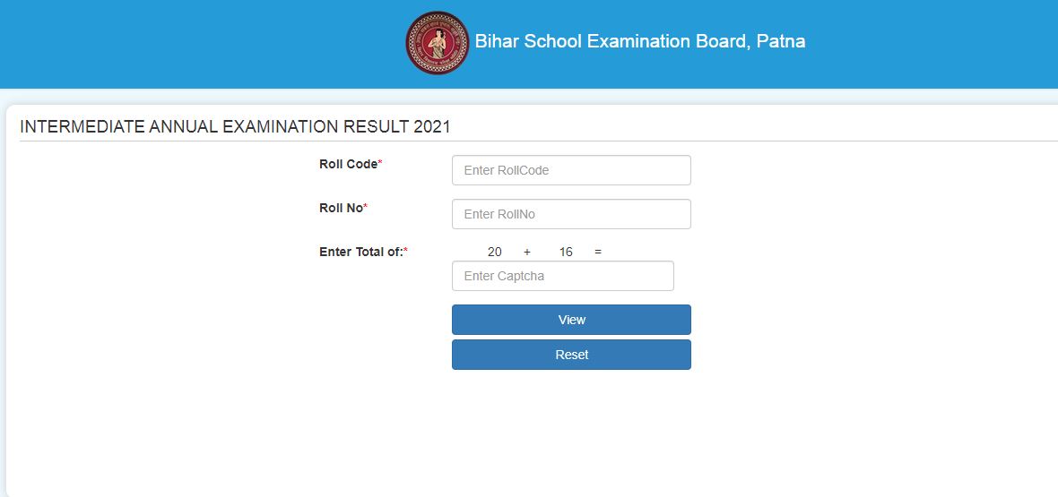 Bihar Board 12th Result 2021