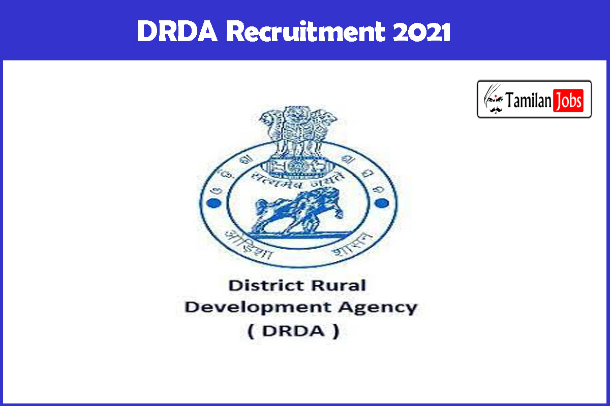 DRDA Odisha Recruitment 2021