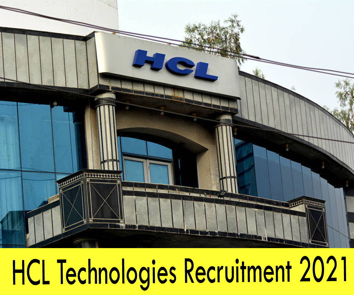 HCL Technologies Recruitment 2021