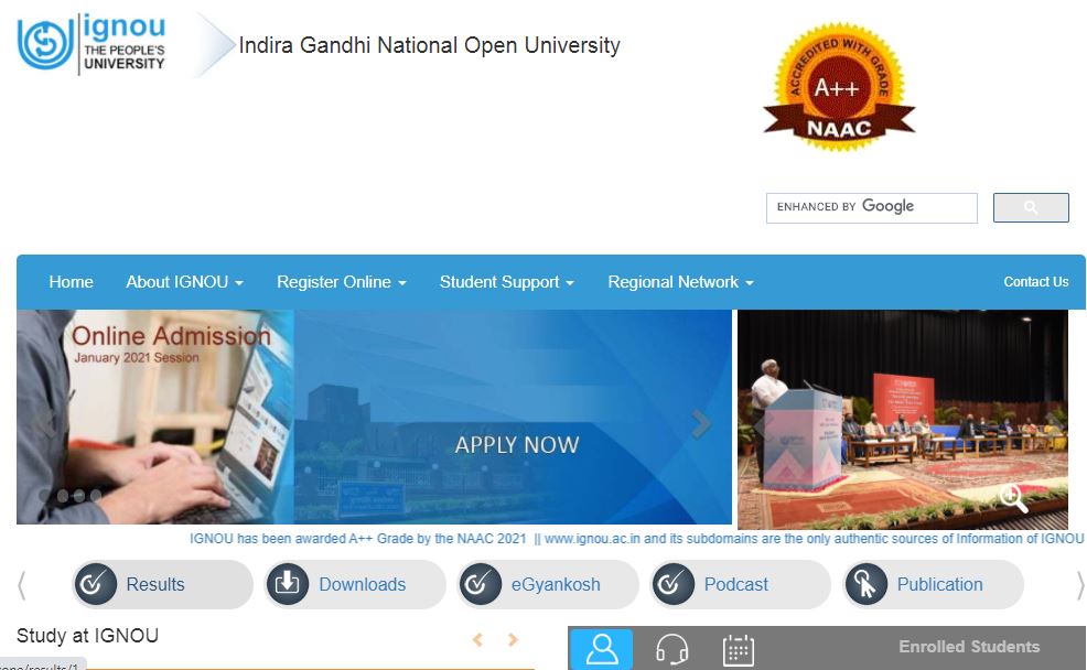 IGNOU OPENMAT Exam Date 2021