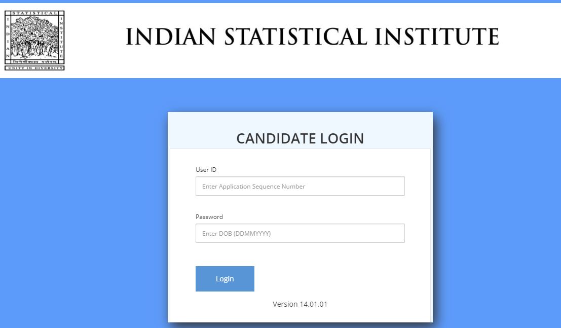 Isi Scientific Assistant Admit Card 2021