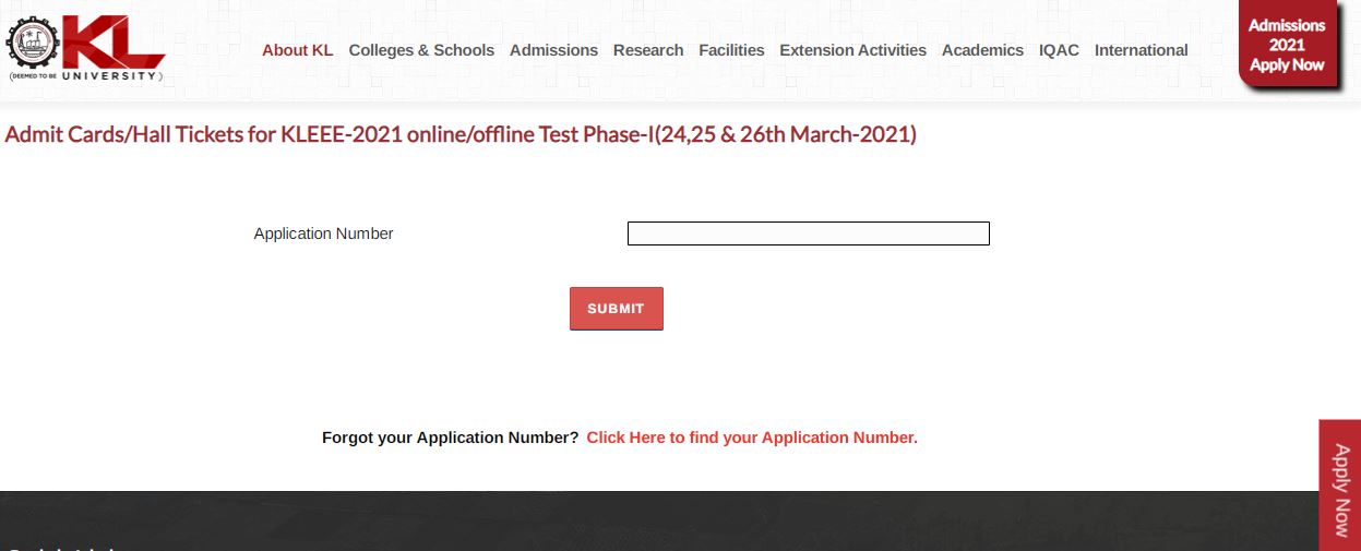 KLEEE Admit Card 2021