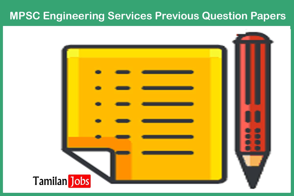 MPSC Engineering Services Previous Question Papers