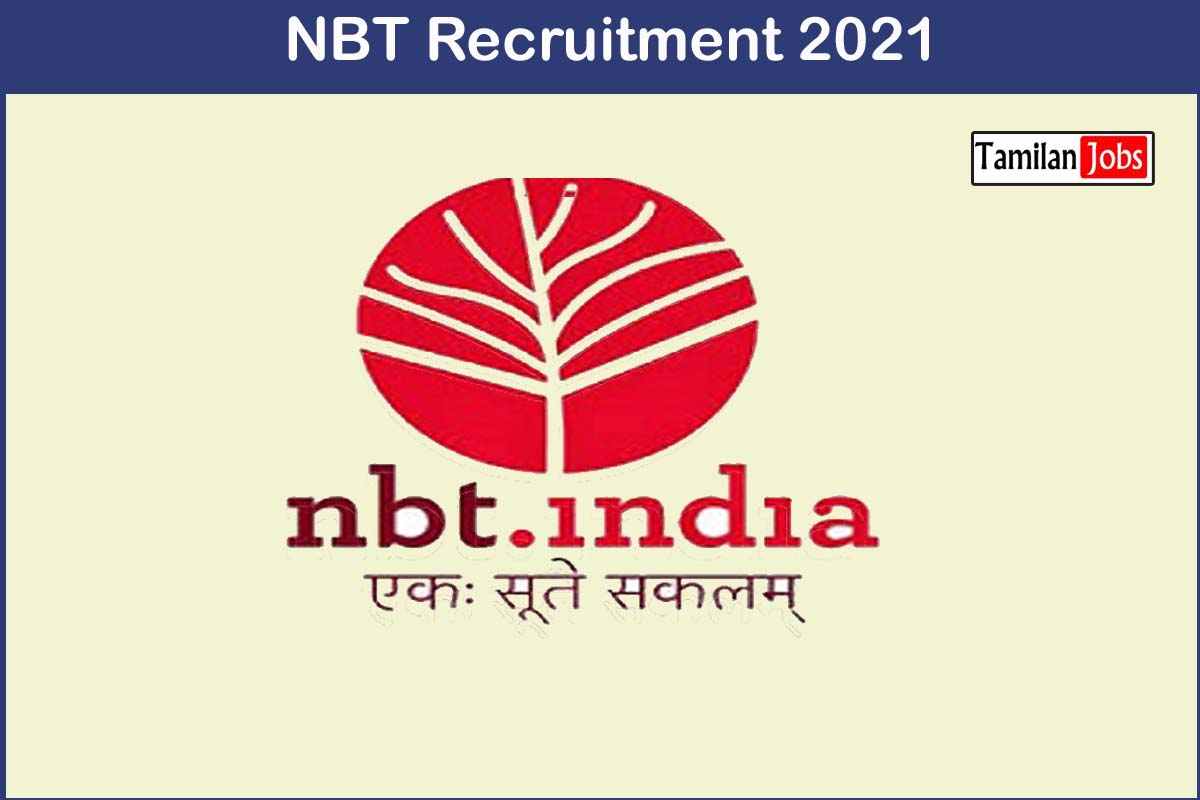 Nbt Recruitment 2021