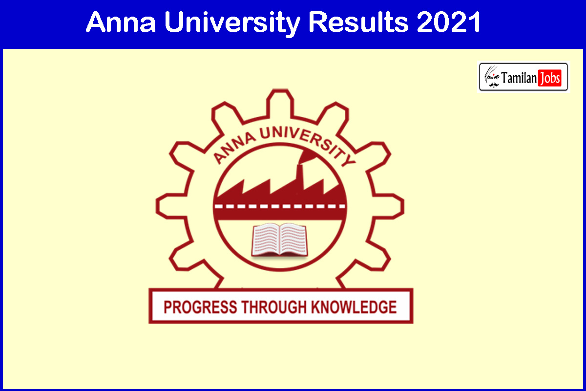 Anna University Results 2021