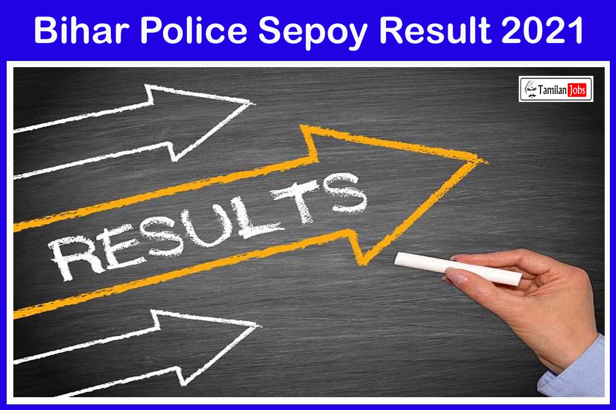Bihar Police Sepoy Result 2021