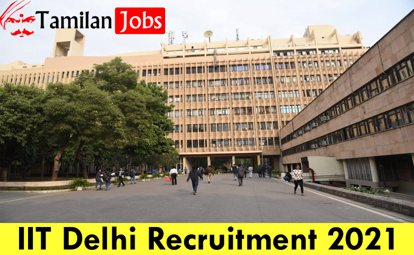 research assistant jobs in iit delhi