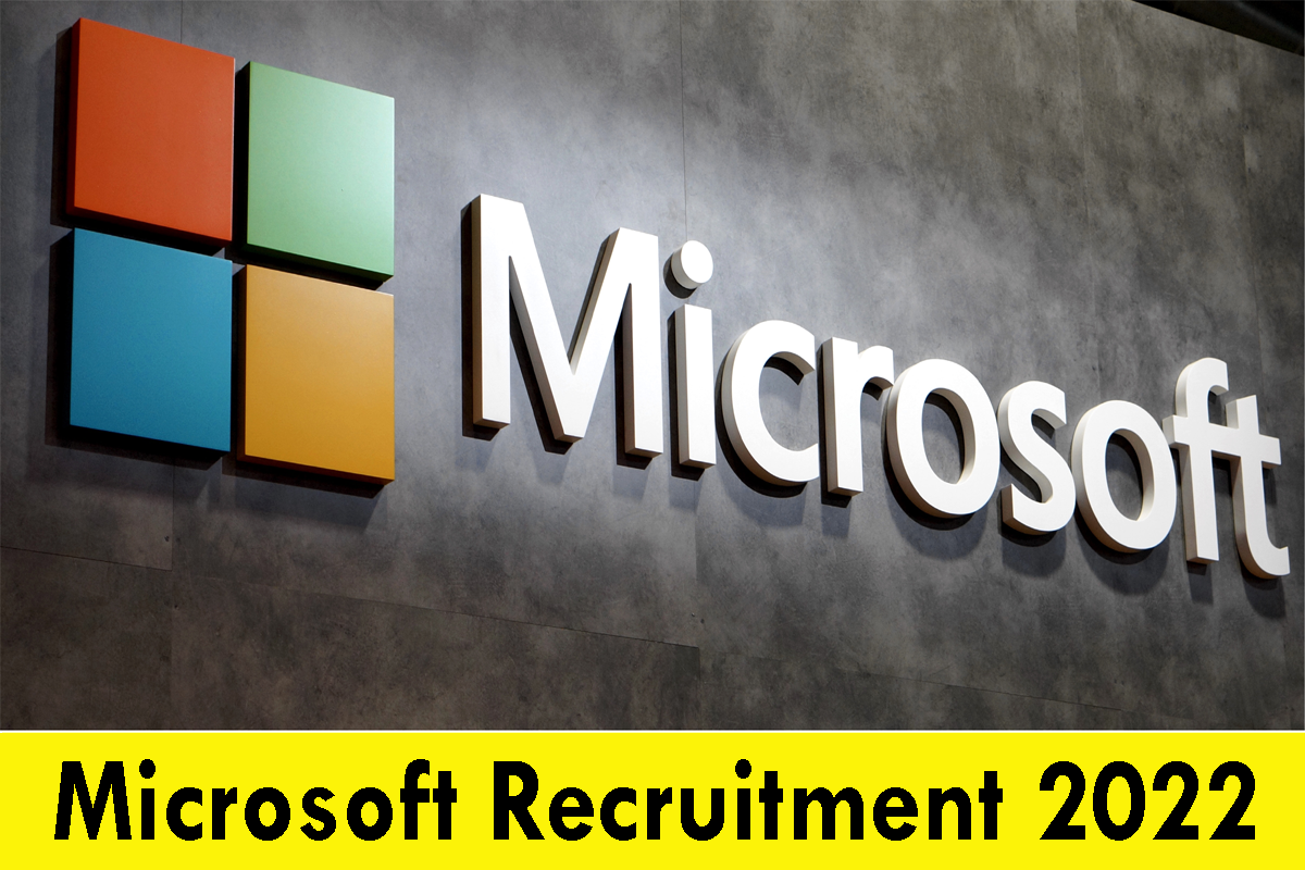 Microsoft Recruitment 2022