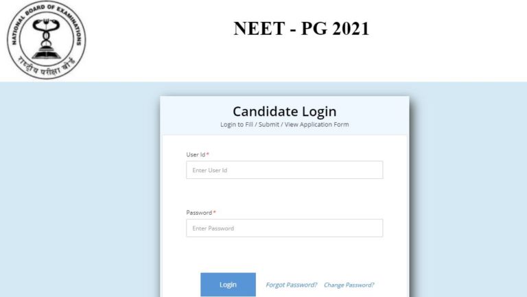 NEET PG Admit Card 2021