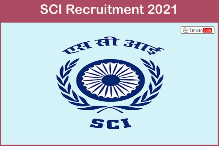 SCI Recruitment 2021 Out – Apply Online Management Trainee Jobs