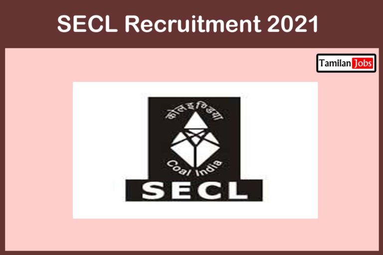 SECL Recruitment 2021
