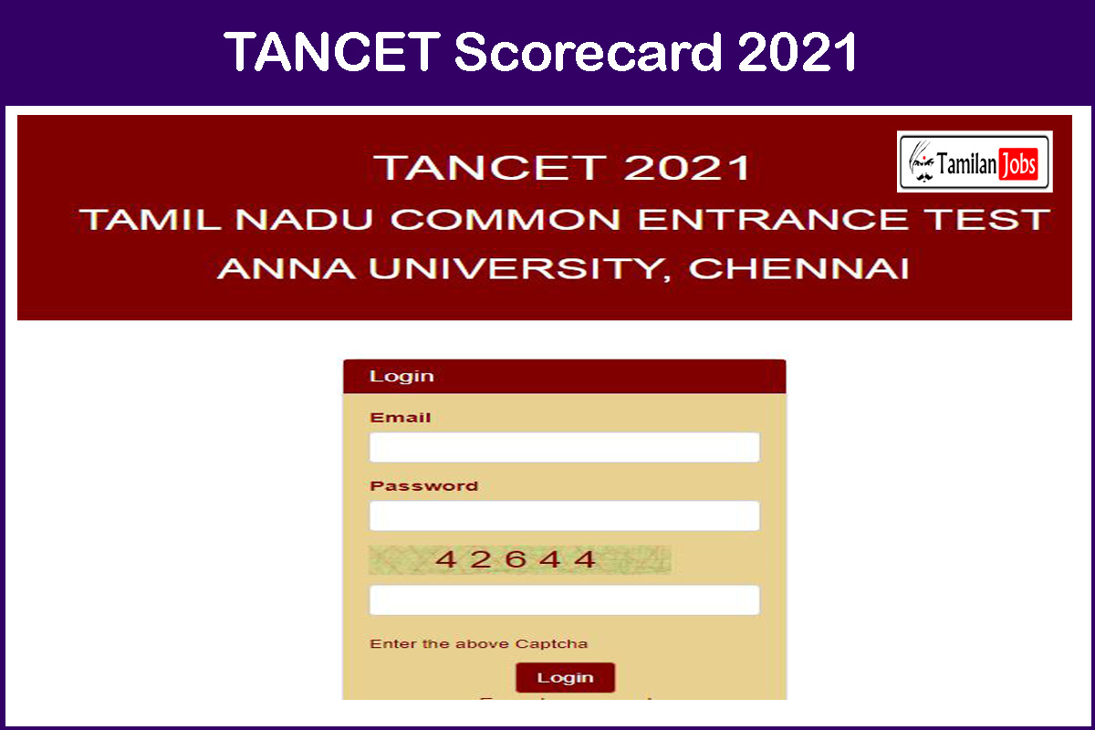 TANCET Scorecard 2021