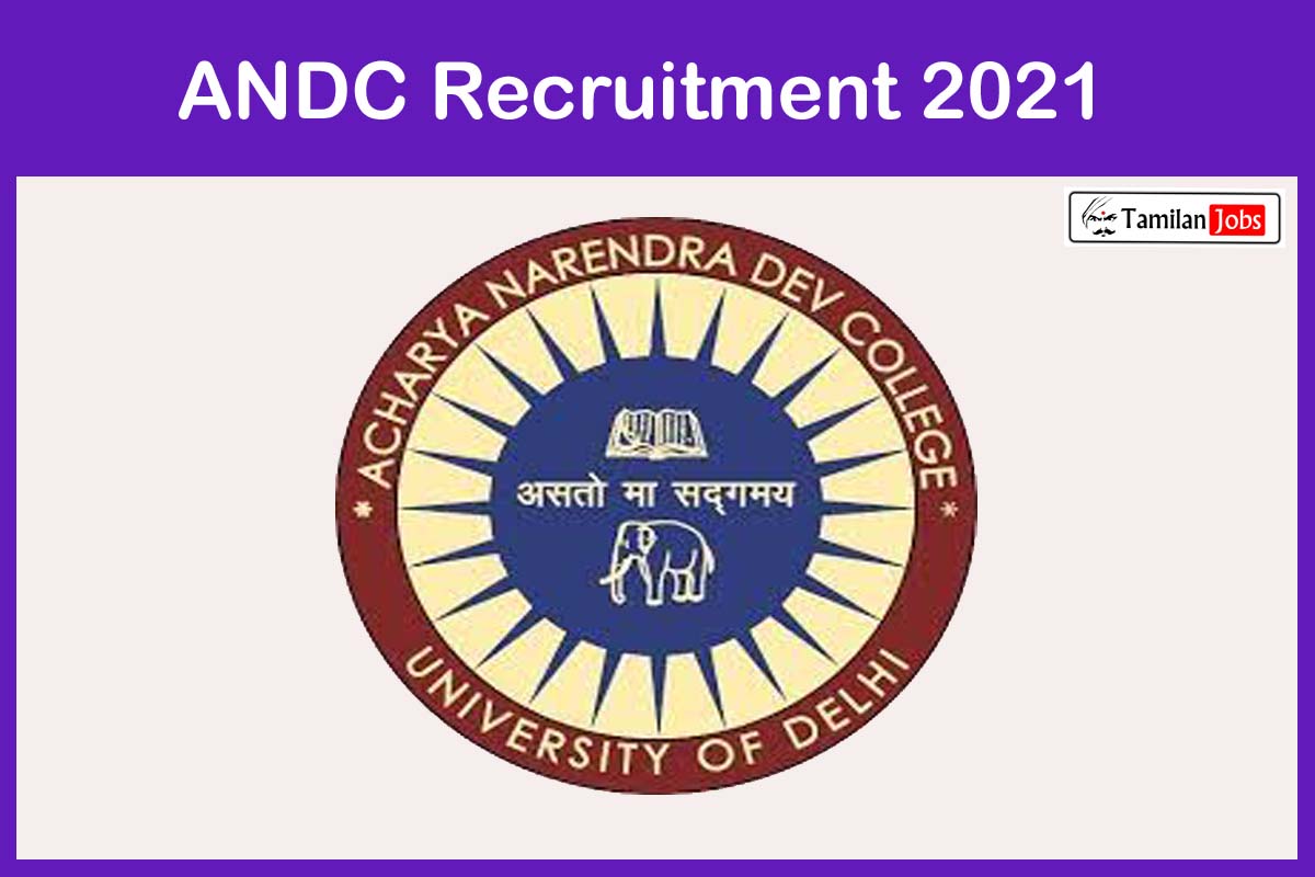 Andc Recruitment 2021