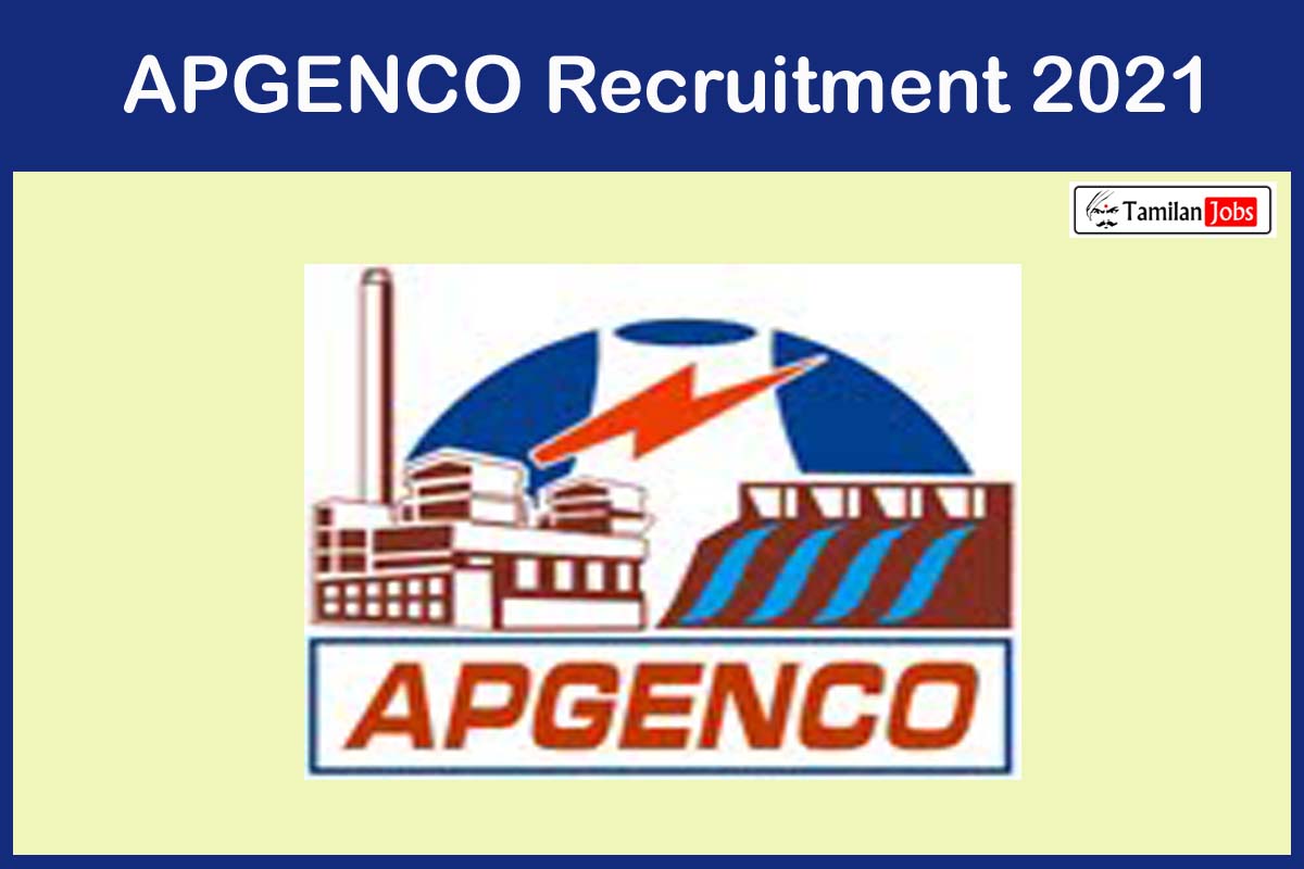APGENCO Recruitment 2021