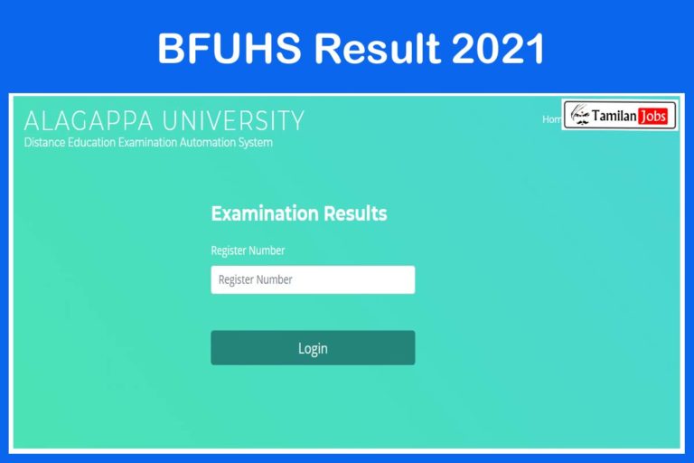 BFUHS Result 2021