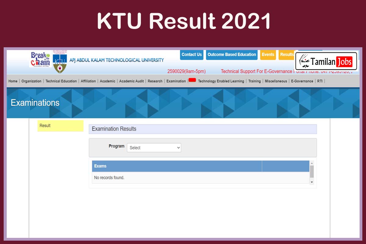 KTU Result 2021