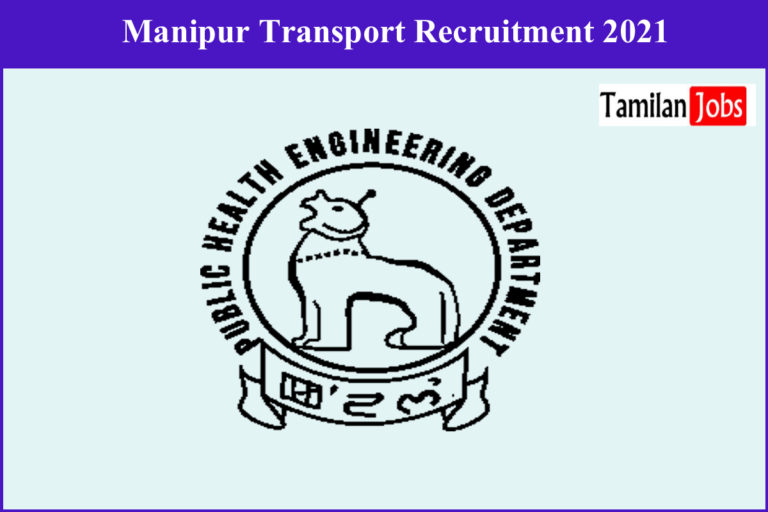 Manipur Transport Recruitment 2021
