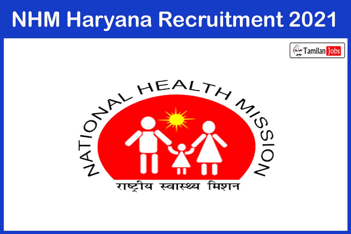 Nhm Haryana Recruitment 2021