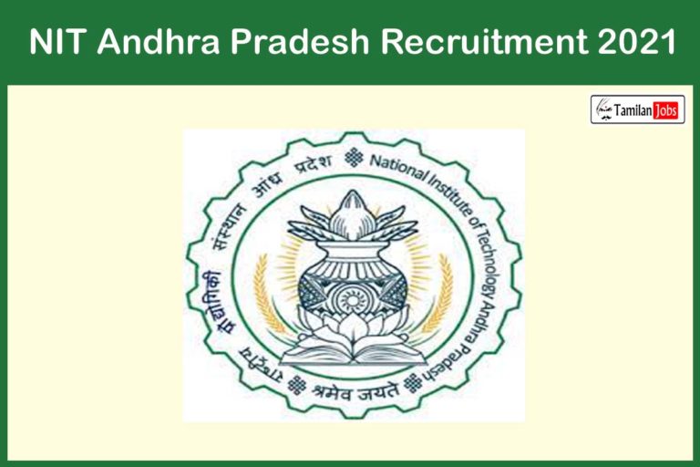 NIT Andhra Pradesh Recruitment 2021 Out – Apply Online 20 Assistant Professor Jobs
