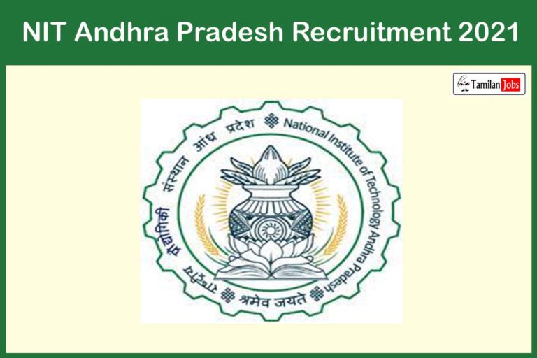 NIT Andhra Pradesh Recruitment 2021 Out – Apply Online 20 Assistant Professor Jobs