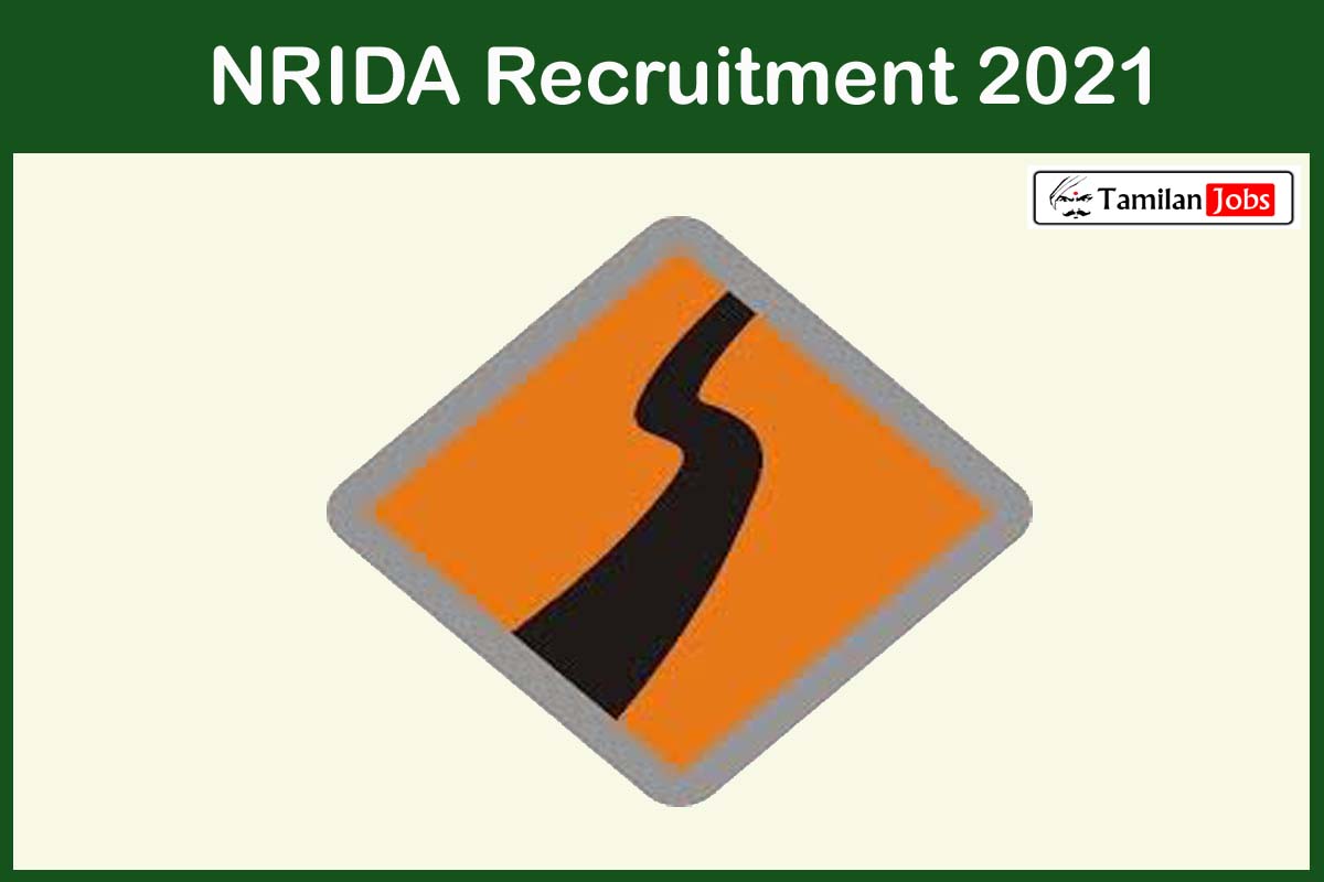 NRIDA Recruitment 2021