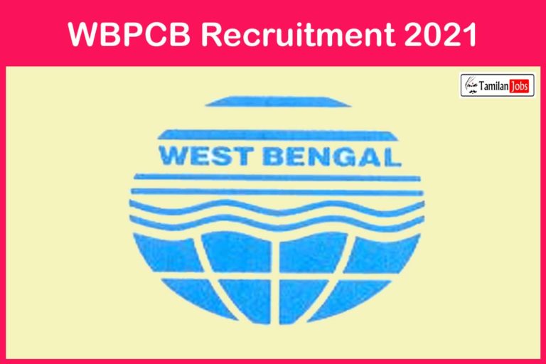 WBPCB Recruitment 2021