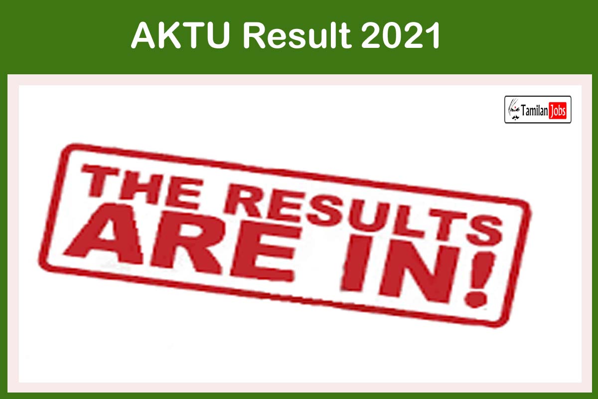 AKTU Result 2021