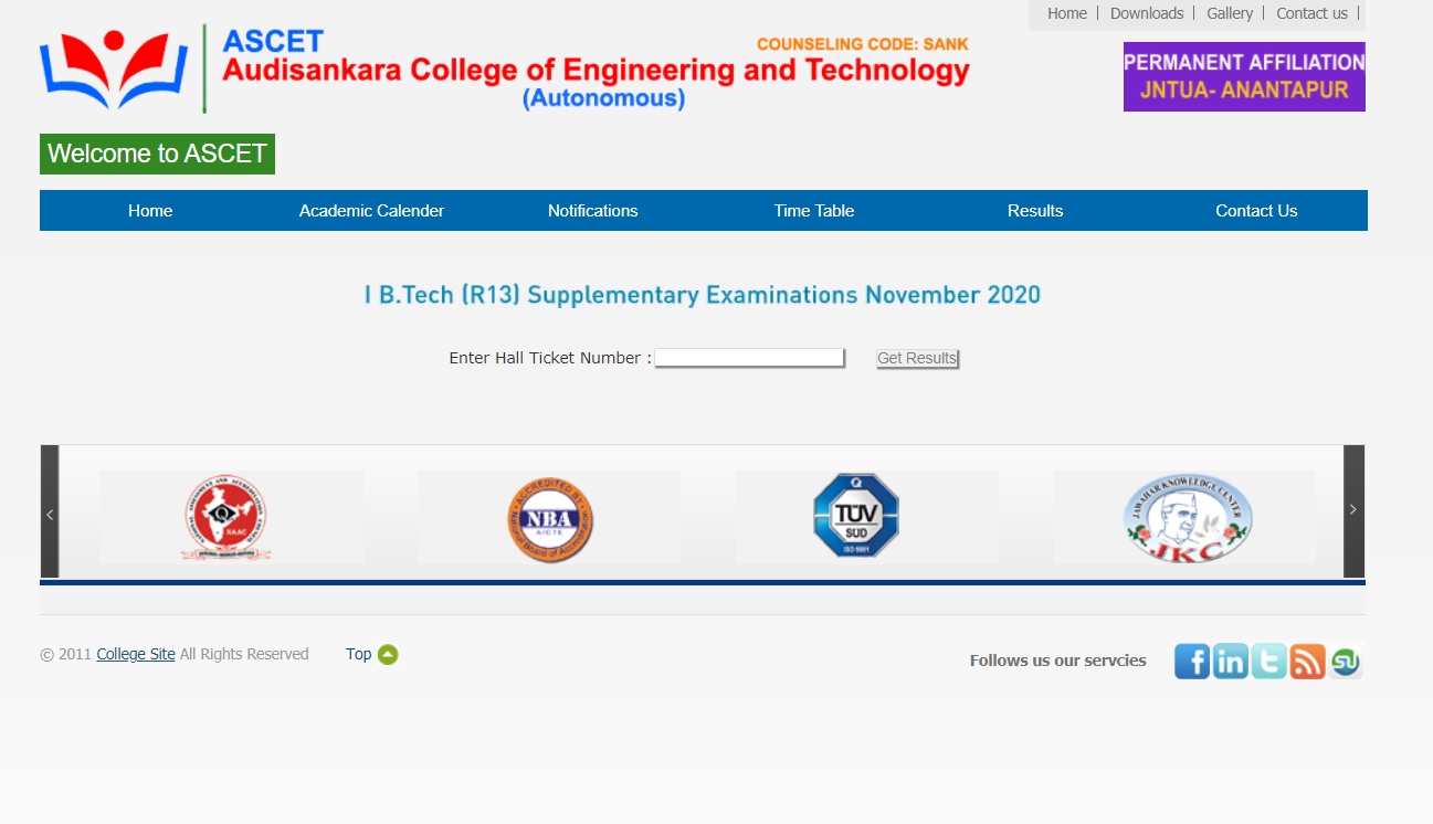 ASCET Autonomous Results 2021