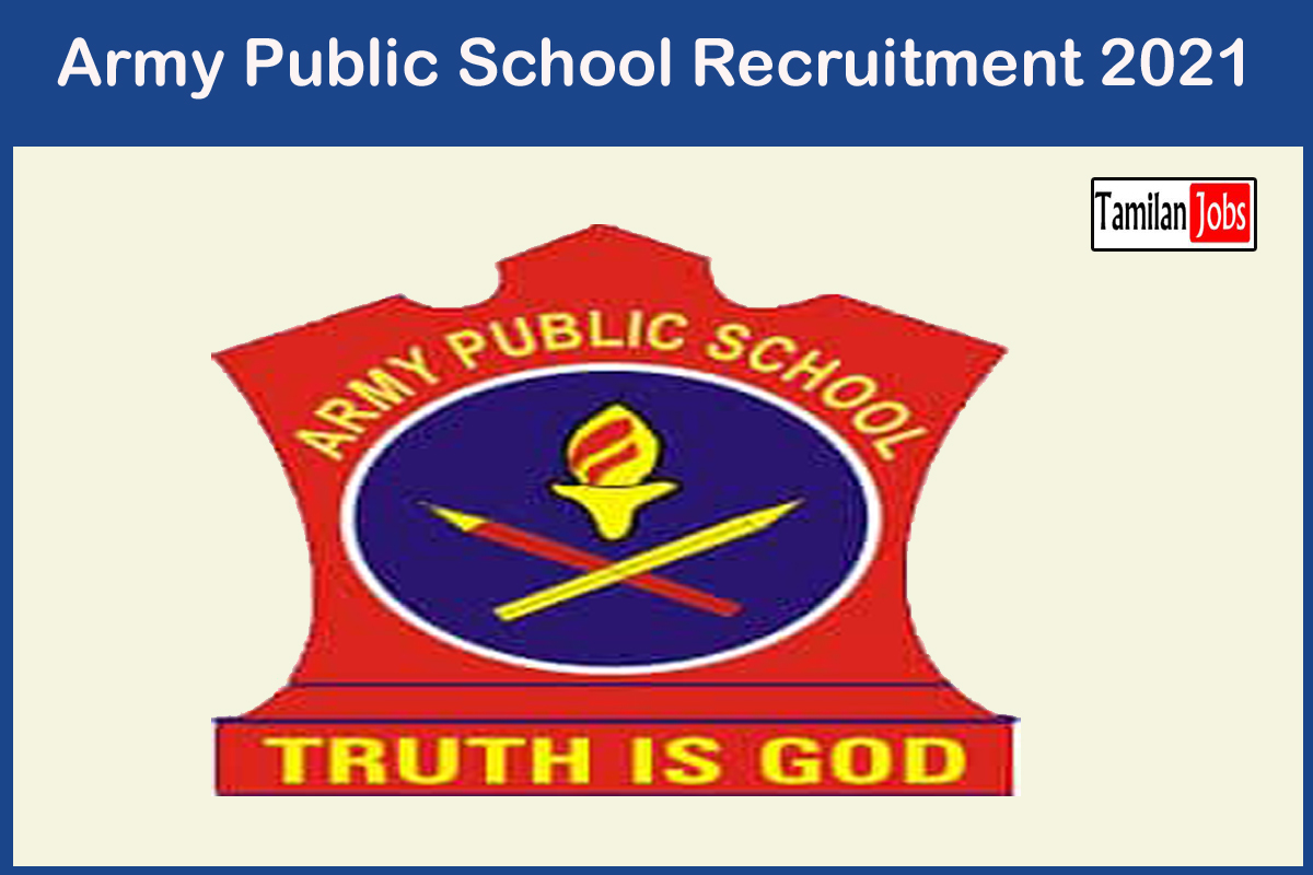 Army Public School Recruitment 2021 Out - Apply Online 58 Lab Technician Jobs