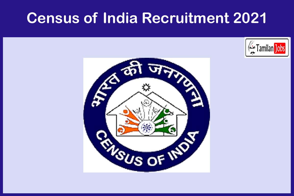 Census of India Recruitment 2021