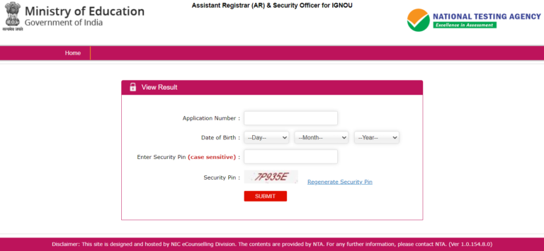 IGNOU Assistant Registrar Result 2021