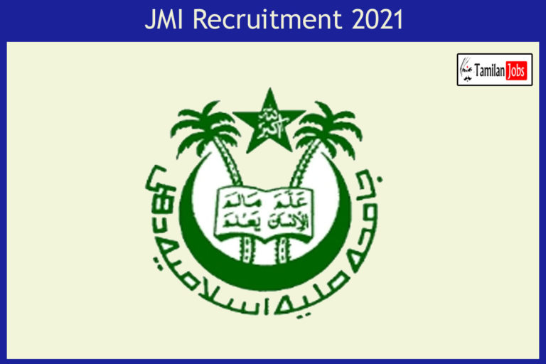 JMI Recruitment 2021