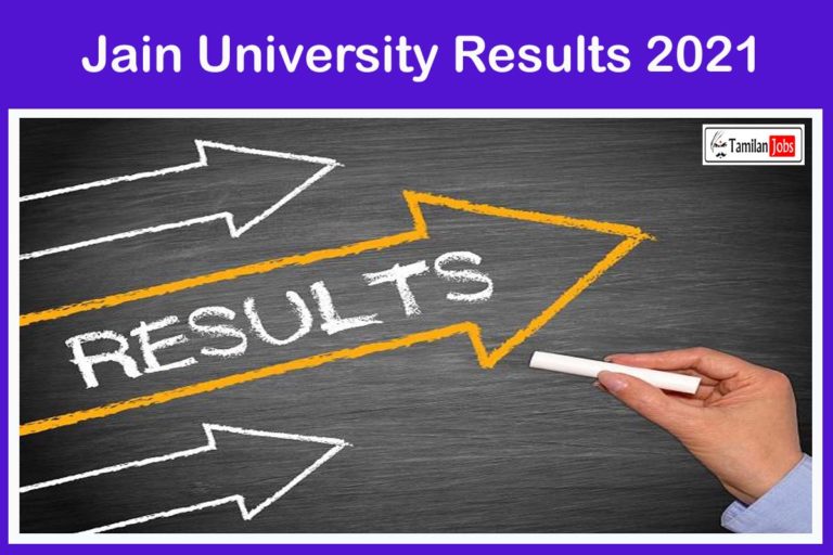 Jain University Results 2021