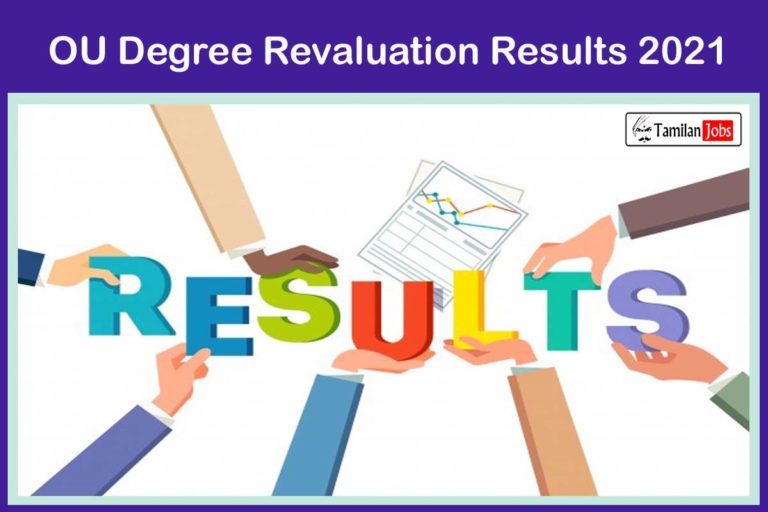 OU Degree Revaluation Results 2021