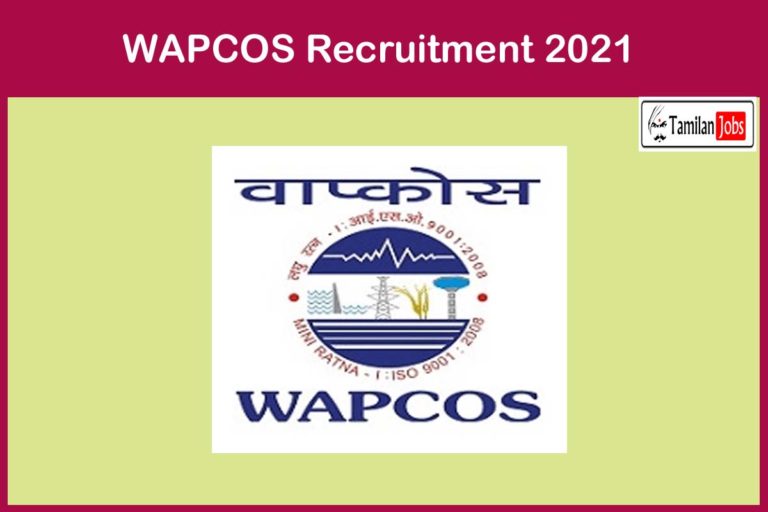WAPCOS Recruitment 2021