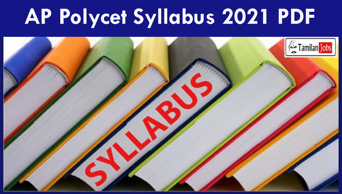 AP Polycet Syllabus 2021 PDF