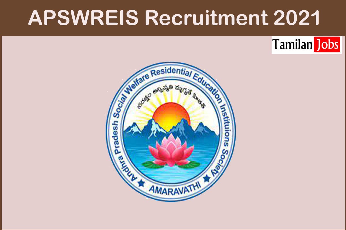 Apswreis Recruitment 2021