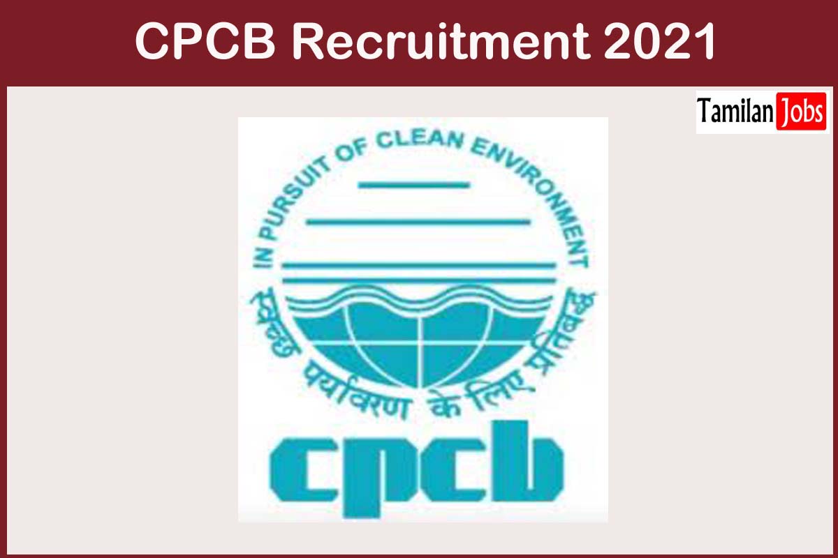 Cpcb Recruitment 2021